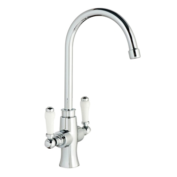 Butler & Rose Elizabeth Traditional Kitchen Mixer Tap Chrome