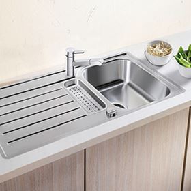 Blanco Lantos Stainless Steel Kitchen Sinks