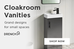 Drench Cloakroom Vanities: grand design for small spaces